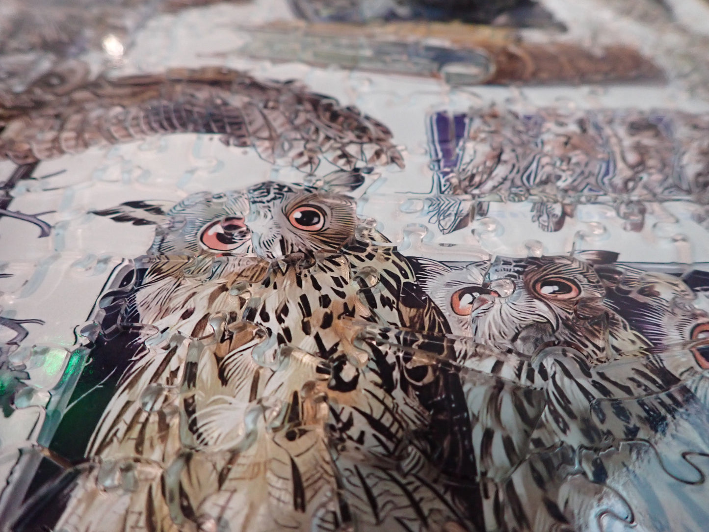 Wisdom In The Woods - 368 piece - Jigsaw With Hidden Owl Pieces