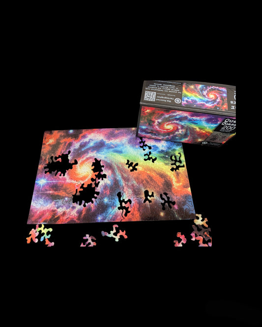 Queer Quasars - 200 piece - Wiggly Jigsaw Puzzle