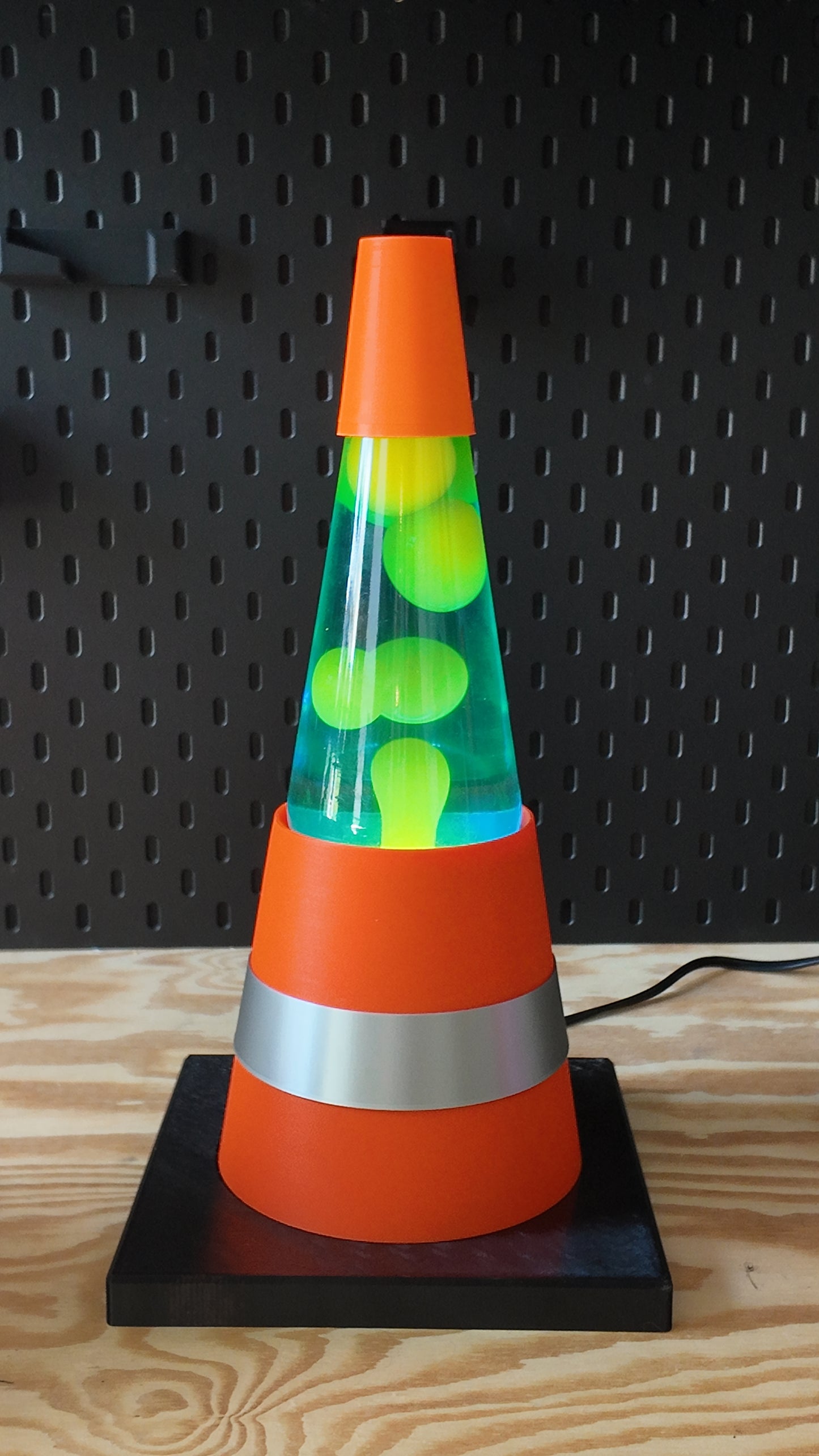 Traffic Cone Wax Lamp Cover – 14.5” Lamps