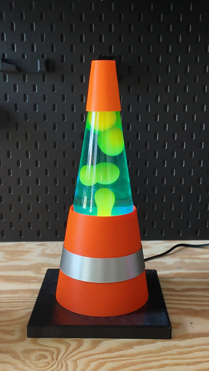 Traffic Cone Wax Lamp Cover – 14.5” Lamps