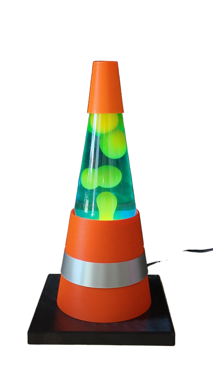 Traffic Cone Wax Lamp Cover – 14.5” Lamps